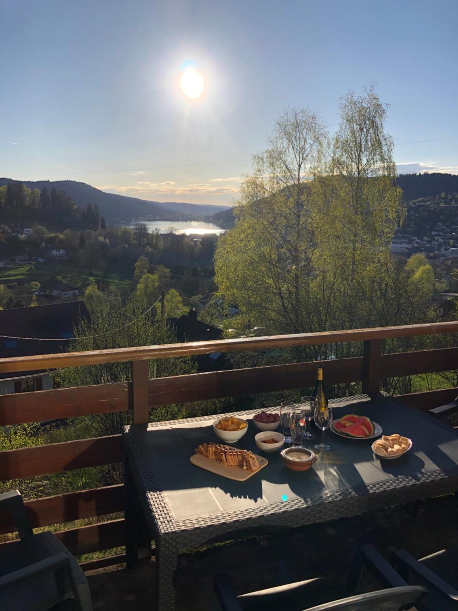 F3 Superbe Vue Lac, Grand Balcon, Ambiance Nature Gérardmer Exterior foto